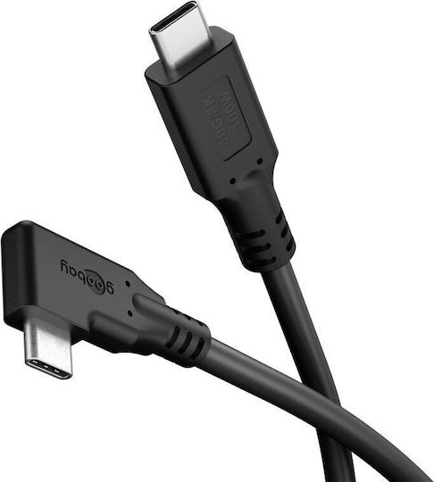Goobay USB 4 Video Cable USB-C Male - USB-C 100W Black 1m 79430 Bulk