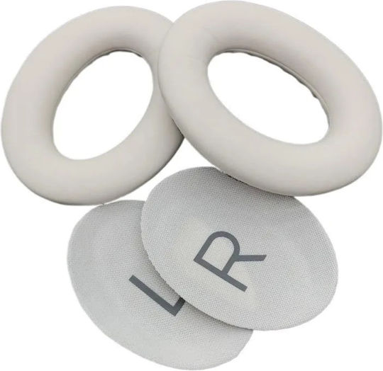 Sonictech Spare Earpads Bose Quietcomfort 45 Qc45 Qc35 Ii Qc35 Pair Ivory
