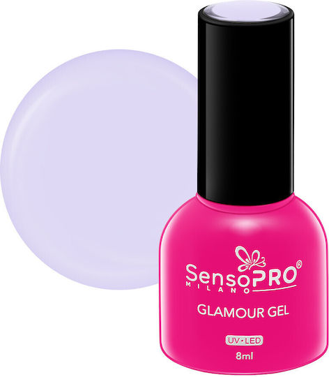 SensoPro Glamour Gel Nail Polish Candy Crystals #80 8ml