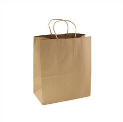Domani Χάρτινες Σακούλες Συσκευασίας Kraft Καφέ 28x16x29εκ. 200τμχ