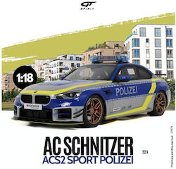 Μαχέτα Αυτοκινήτου Bmw Ac Schnitzer Acs2 Sport Police 2024 1:18 Gt Spirit Gt573