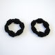 Azure Hair Elastic Black Set 2 Pieces