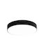 Ceiling Light 23cm Black with Integrated LED