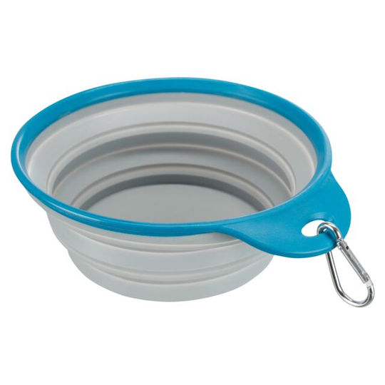 Trixie Plastik Futternapf & Wasserschale für Hund & Katze 1lt 18cm in Grau Farbe