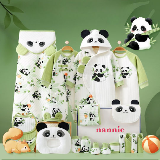 Nannie Gift Set for Babies for 0-3 Months 21 Pieces
