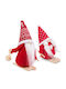 Christmas Decoration Scandinavian Elf 15 Cm Textile Figurine 2 Models
