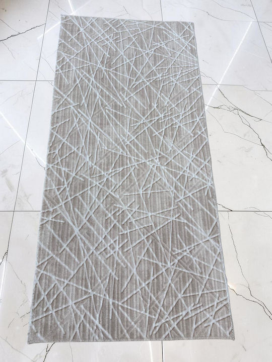 Linea Home 5042 Non-Slip Runner Rug Beige 70x150cm