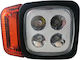 Rechts LED Scheinwerfer Blinker Geeignet Traktor Bagger Schneeschaufel Etc 4 LEDs 12W 1000lm