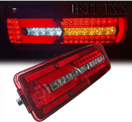 Lumini LED Dreapta Stop Spate Bărbați Tgx Tgs Tgl Tgm 24v 8 Funcții E-mark