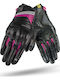Shima Rush Summer Women's Leather Motorcycle Gloves Pink