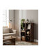 Bookcase Brown Color 50x24x80cm