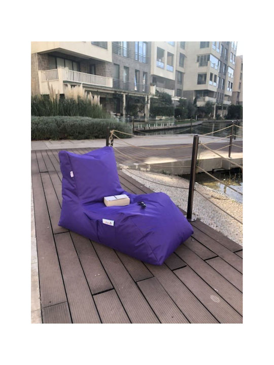 Sitzsäcke & Poufs Kanape Wasserdicht Lila 110x