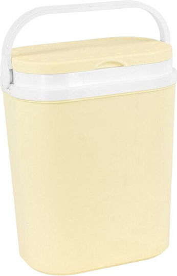 GioStyle Solaris Vintage Tragbarer Kühlschrank 12lt Gelb