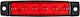 Rotes Clearance Licht 6 LED Fr0172k 12-24V 92mm