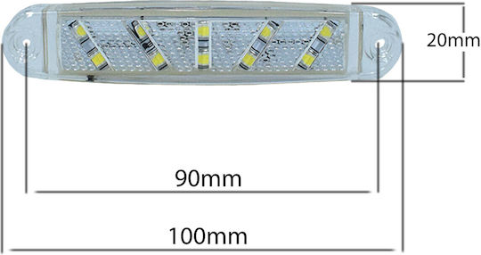 Marker Light Fr 0300b Weiß 10LED