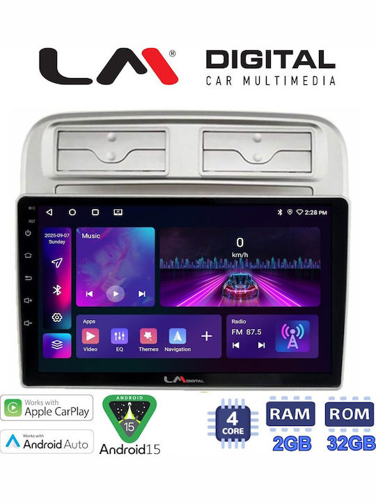 LM Digital Car Audio System for Fiat Grande Punto / Linea 2007-2011 Bluetooth USB WiFi GPS Apple CarPlay Android Auto