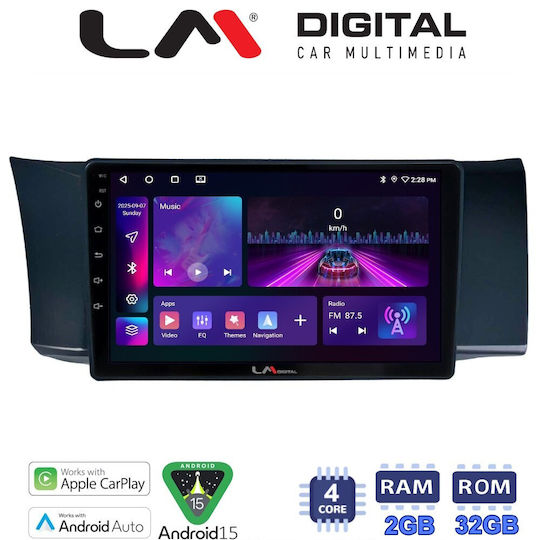 LM Digital Car Audio System for Toyota GT86 Subaru BRZ 2013 Bluetooth USB Wi-Fi GPS Apple CarPlay Android Auto