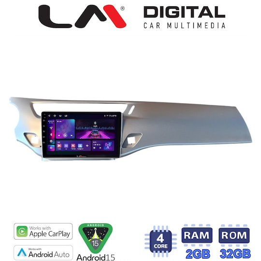 LM Digital Автомобилна Аудио Система За Citroen C3 / DS3 2009 > 2016 Bluetooth USB WiFi GPS Apple CarPlay Android Auto