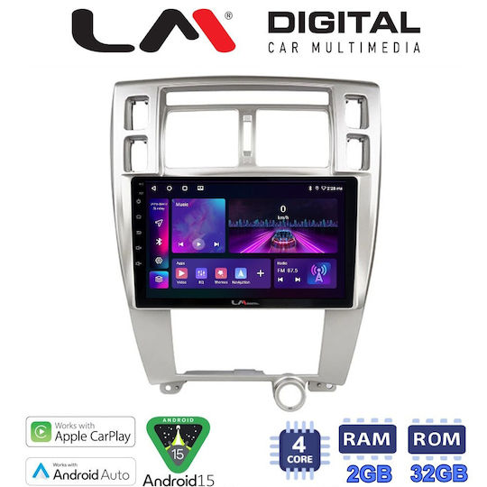LM Digital Ηχοσύστημα Αυτοκινήτου για Hyundai Tucson 2004 > 2010 (Bluetooth/USB/WiFi/GPS/Apple-Carplay/Android-Auto)