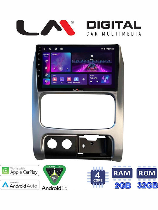 LM Digital Auto-Audiosystem für Jeep Cherokee / Freiheit 2002-2007 Bluetooth USB Eingebautes Wi-Fi GPS Apple CarPlay Android Auto
