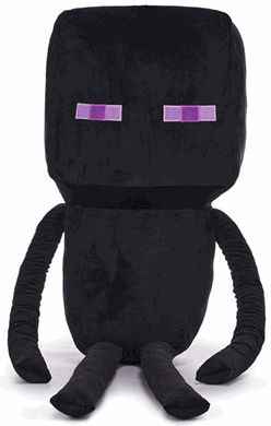 Blabla Toys Λούτρινο Minecraft Enderman για Νεογέννητα