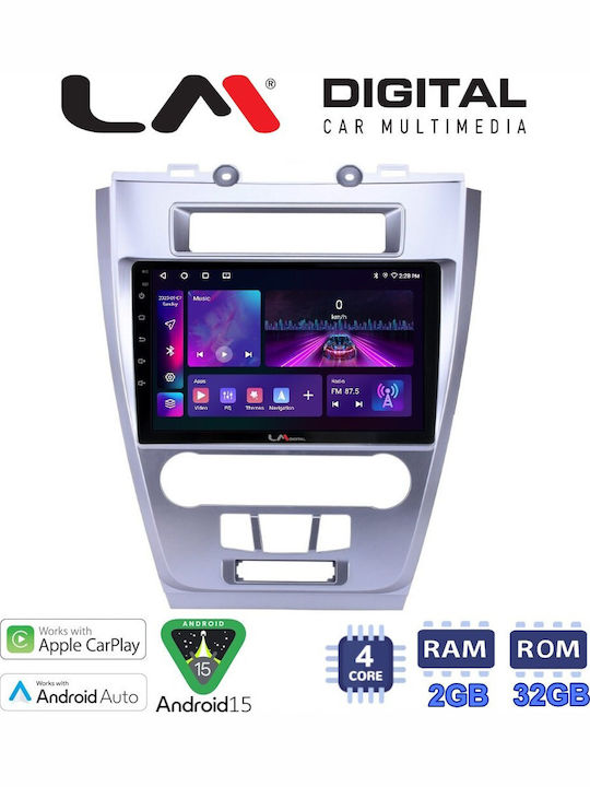 LM Digital Car Audio System for Ford Fusion 2012-2017 Bluetooth USB Wi-Fi GPS Apple CarPlay Android Auto