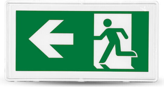Geyer Πινακίδα Εξόδου Exit Slice Left LE-212S