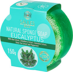 Sponge Soap Eucalyptus 150g Natural