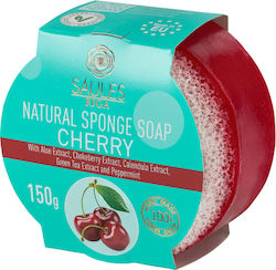 Natural Sponge Soap Cherry