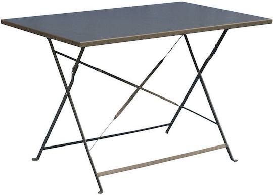 Foldable Table 110x70x72 Black Foldable Table 110x70x72 Black