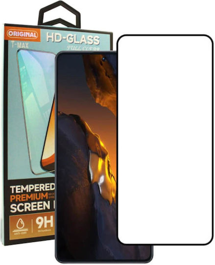 T-Max Full Glue Full Face Tempered Glass (Poco X8 Pro)