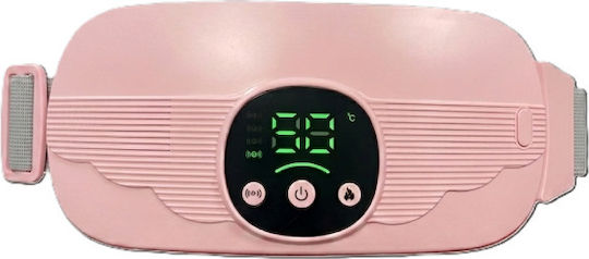 Kimriber Massagegürtel für Taille und Körper mit Vibration und Heizfunktion Rosa