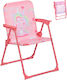 Relaxdays Παιδική Καρέκλα Παραλίας Ροζ 51.5x37....