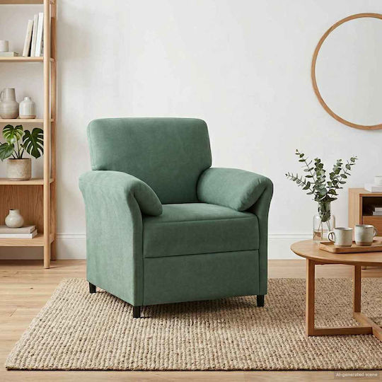 Armchair 88x83x95cm Light Blue