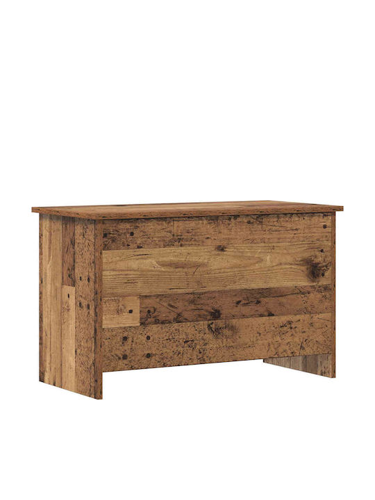 vidaXL Decorative Wooden Brown Trunk 80x40x50 cm