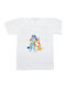 Kinderoberteile T-Shirt Weiß Bluey Bluey