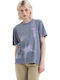 Women's Polka Dot Purple T-shirt