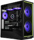 Vengeance Celestial-V6 Lian-Li Edition Gaming Desktop PC (Ryzen 7-8700F/16GB DDR5/1TB SSD/Radeon RX 9060 XT/No OS)