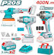 Set Scule cu Acumulator Total Industrial 20 V 2 x 5 Ah
