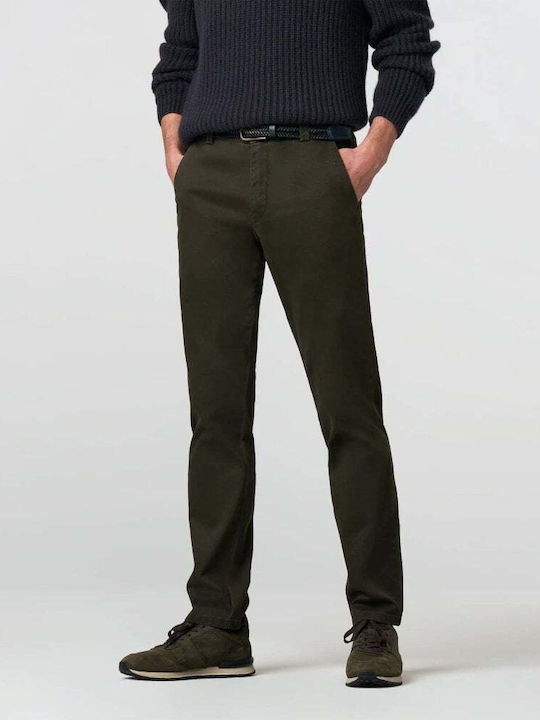 Meyer Hosen Bonn Elastic Trousers Cypress