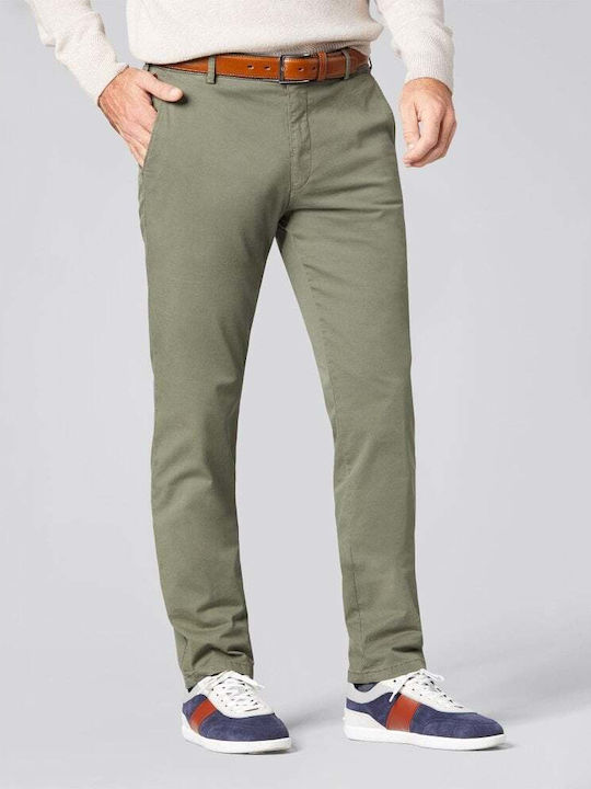 Bonn Chino Elastic Dark Olive Trousers