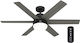 Hunter Arete Ceiling Fan 132cm With Light Matte...