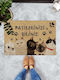 SteweHome Non-Slip Orange Doormat 45x70cm Thickness 15mm