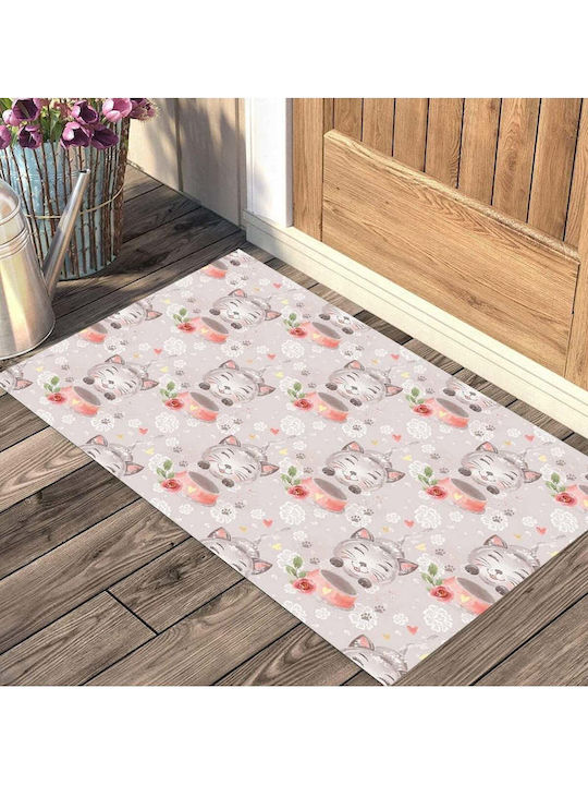 SteweHome Non-Slip Multicolour Doormat 70x45cm