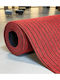 SteweHome Non-Slip Rubber Red Doormat 120x70cm Thickness 10mm
