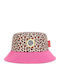 Hello Hossy Kids' Bucket Fabric Pink Hat