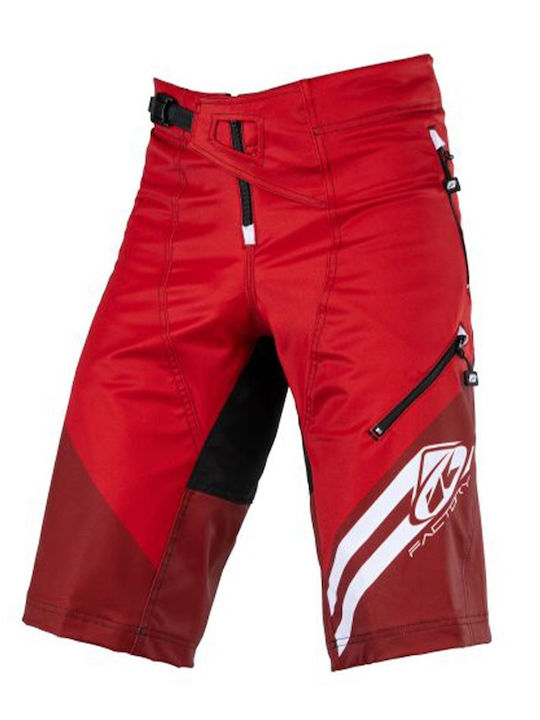 Kenny Men's Red Cycling Bermuda