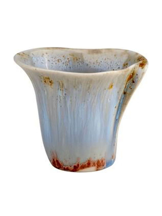 Kutahya Porselen Coffee Cup Made of Blue Porcelain 100ml