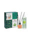 Messinian Spa Spread Scent Diffuser Yoga Stick Sweet Rose 50ml & Body Balm Lotion Rose-Jasmine 300ml