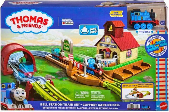 Fisher Price Thomas & Friends Station Track Set with Train for Ages 3+